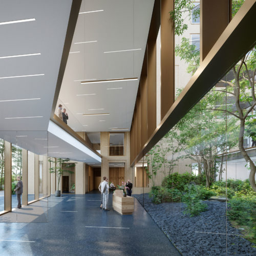 4B - Ensemble de bureaux, logements et plateau sportif