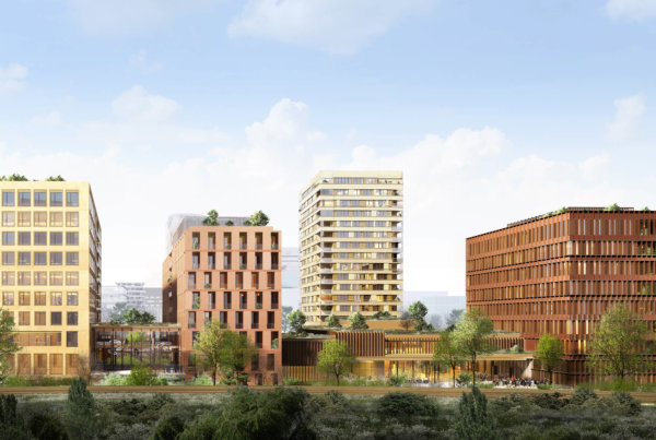 4B - Ensemble de bureaux, logements et plateau sportif