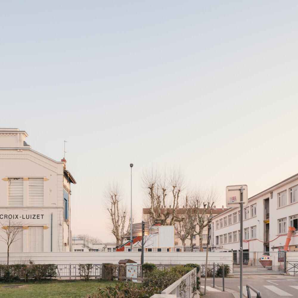 Restructuration du Groupe scolaire Croix Luizet, a+ samueldelmas