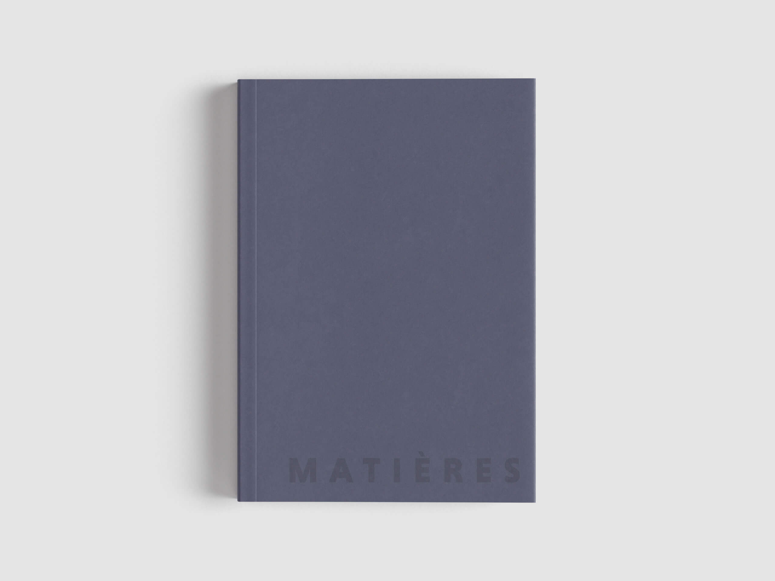 Couverture livre Matières