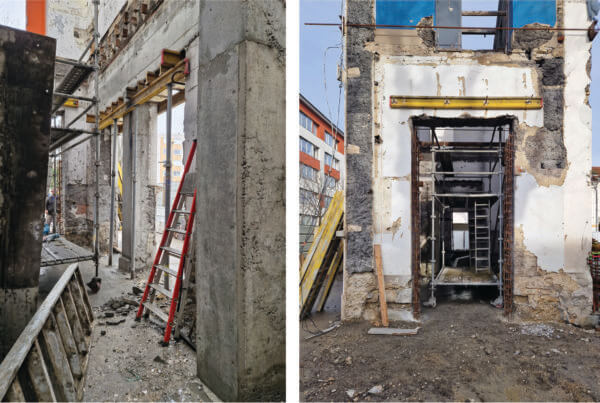 Chantier groupe scolaire Villeurbanne